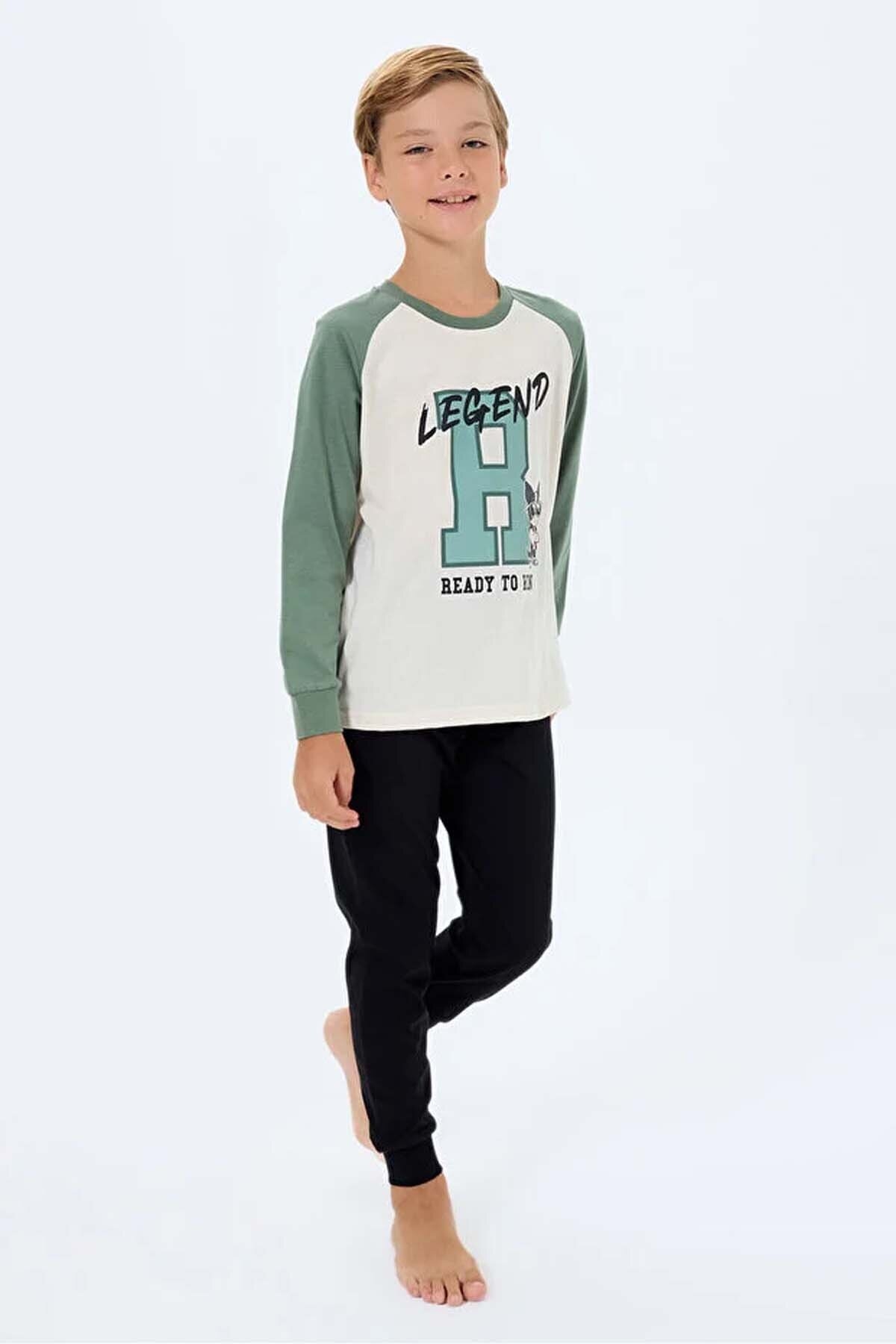 Roly Poly Erkek Çocuk Pijama Takımı RP3745-2.A.BJ