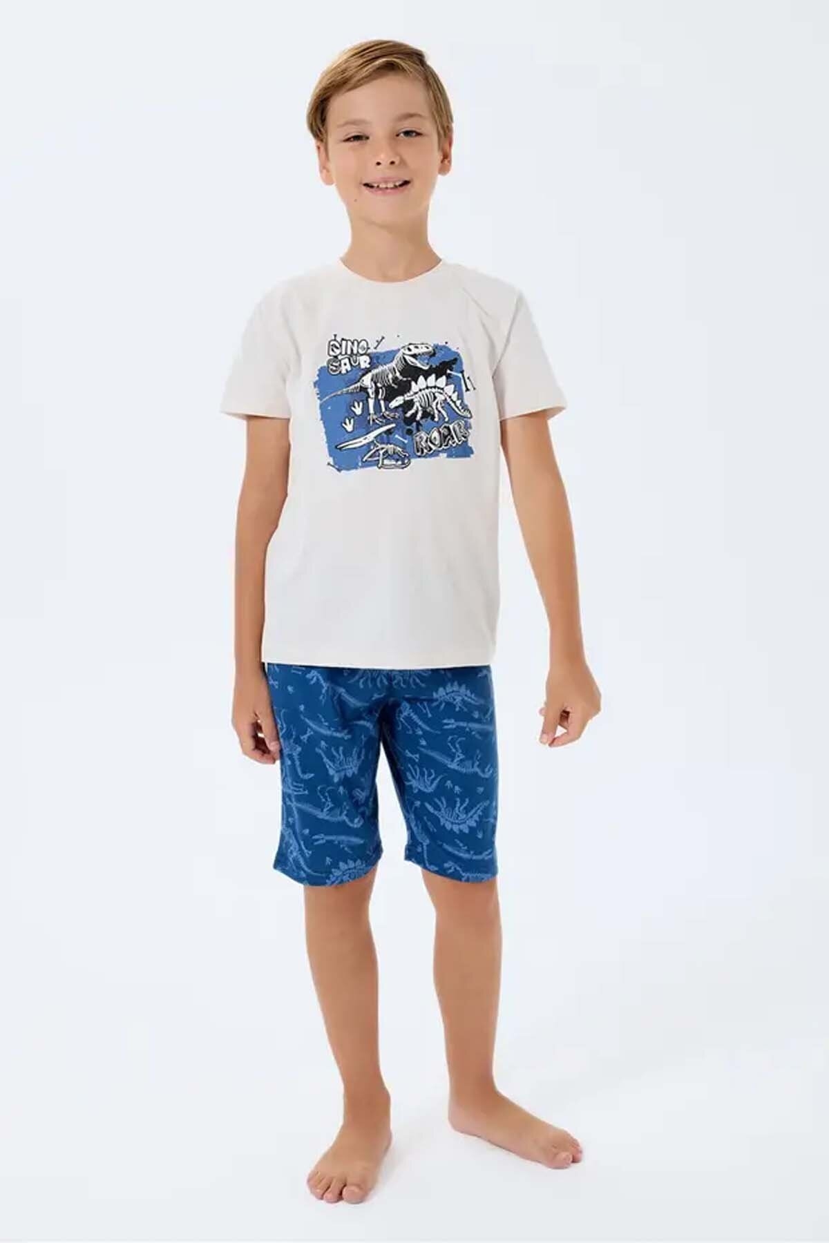 Roly Poly Erkek Çocuk Pijama Takımı RP3742-2.BJ