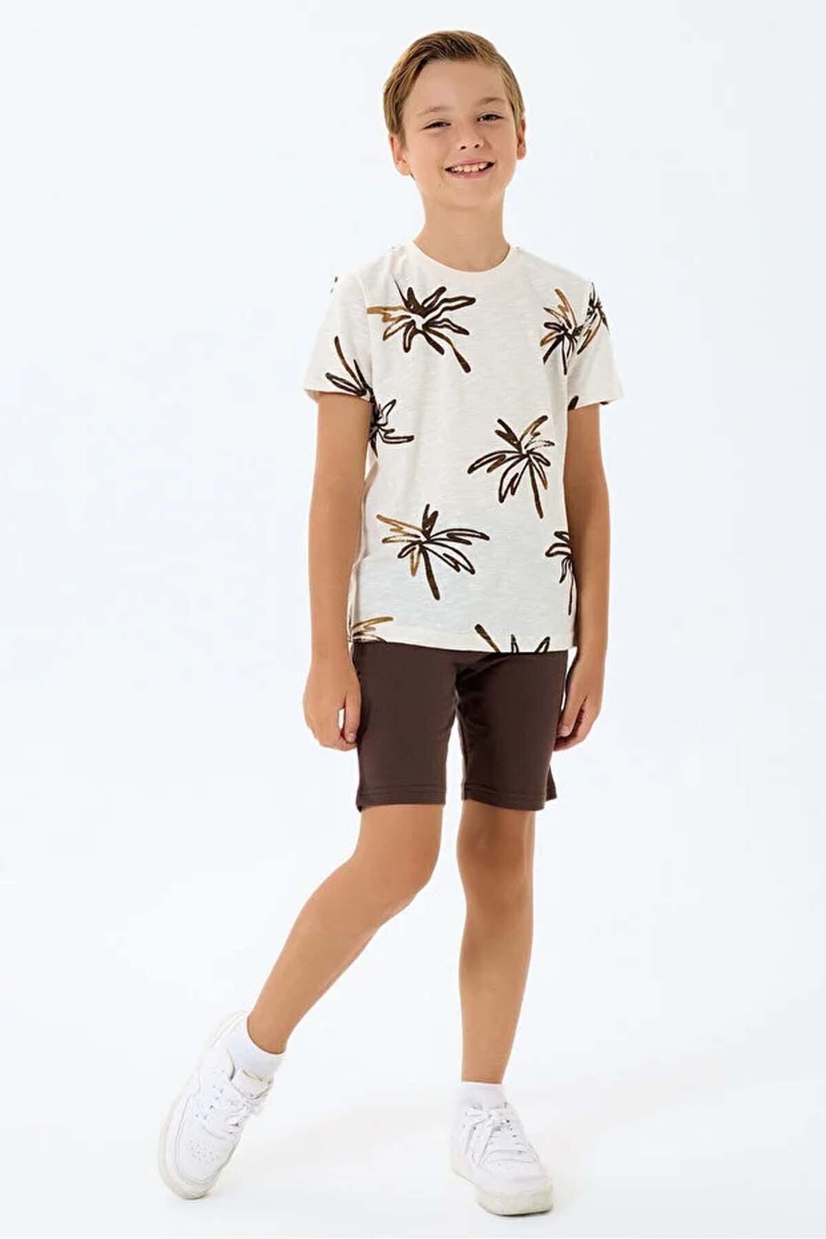 Roly Poly Erkek Çocuk Pijama Takımı RP3823-2.EKR