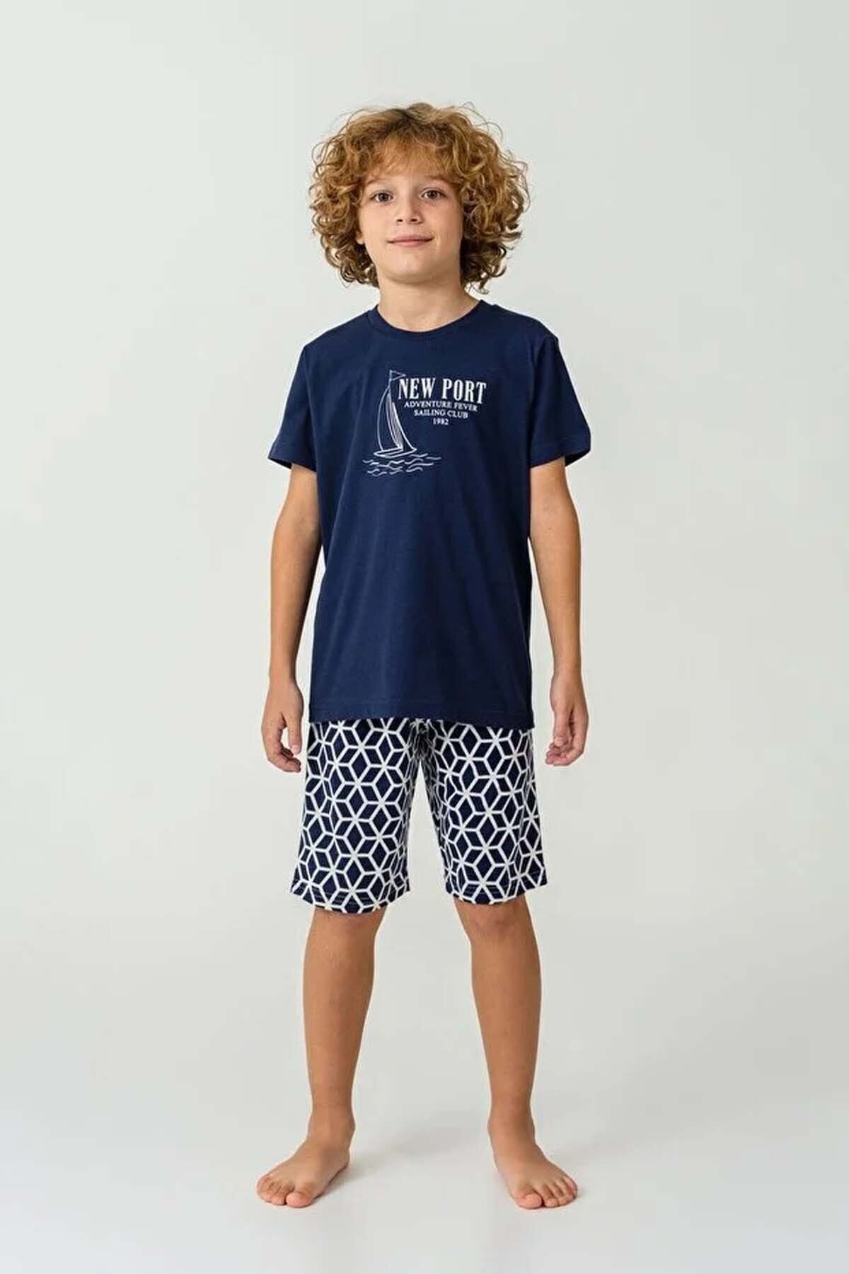 Arnetta Erkek Çocuk Pijama Takımı AR3660-2.LAC