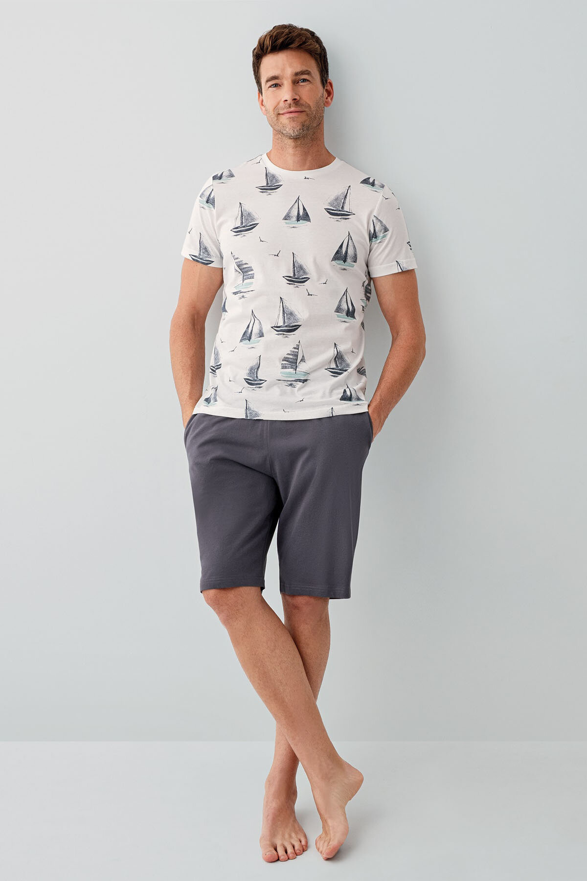 Arnetta Erkek Pijama Takımı AR3670-S.BYZ