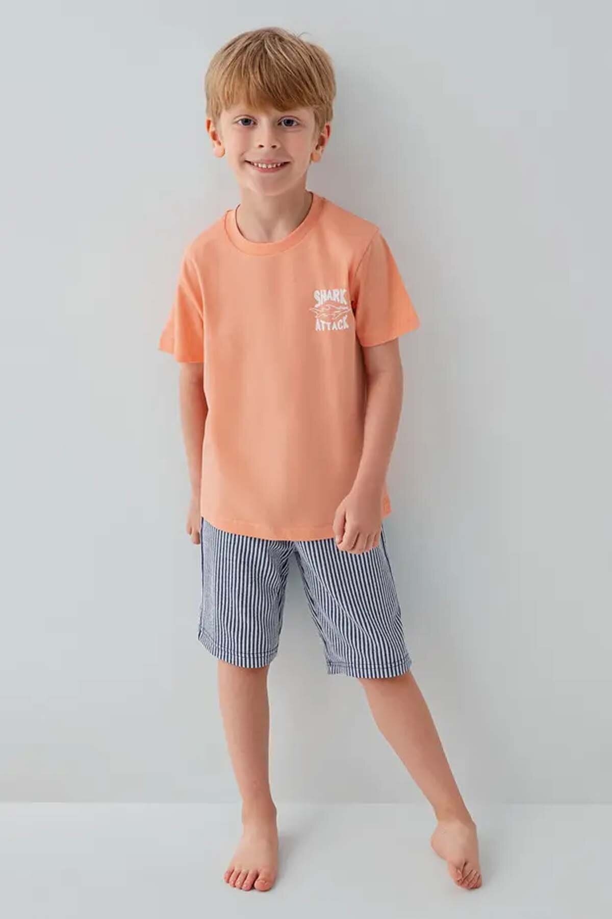 Arnetta Erkek Çocuk Pijama Takımı AR3671-2.TRNC