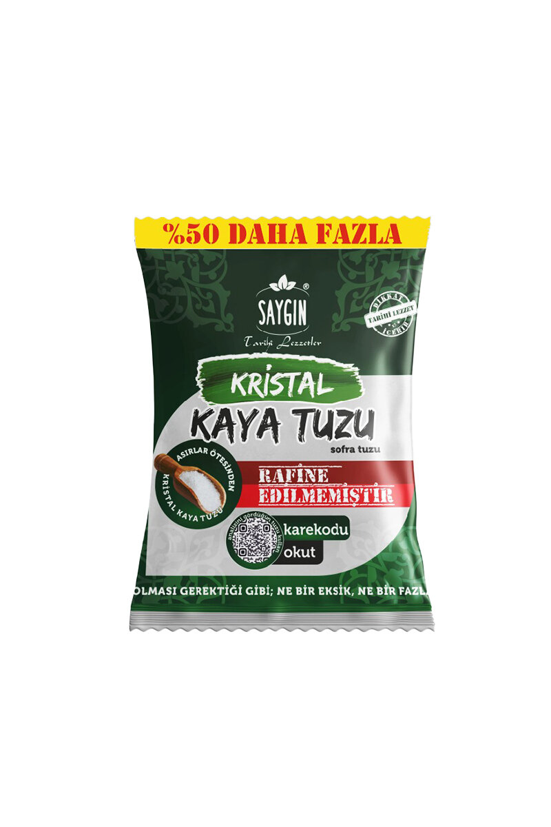 Saygın Kaya Tuzu Sofralık 750 g