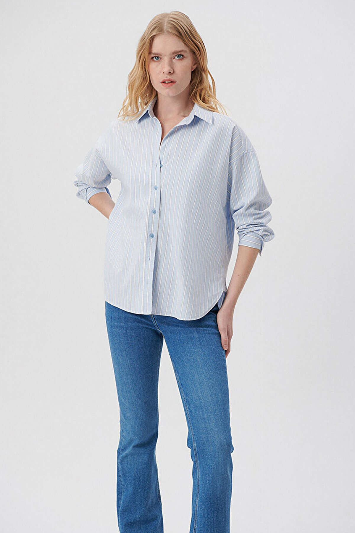 Mavi Kadın Gömlek M1210647-84005