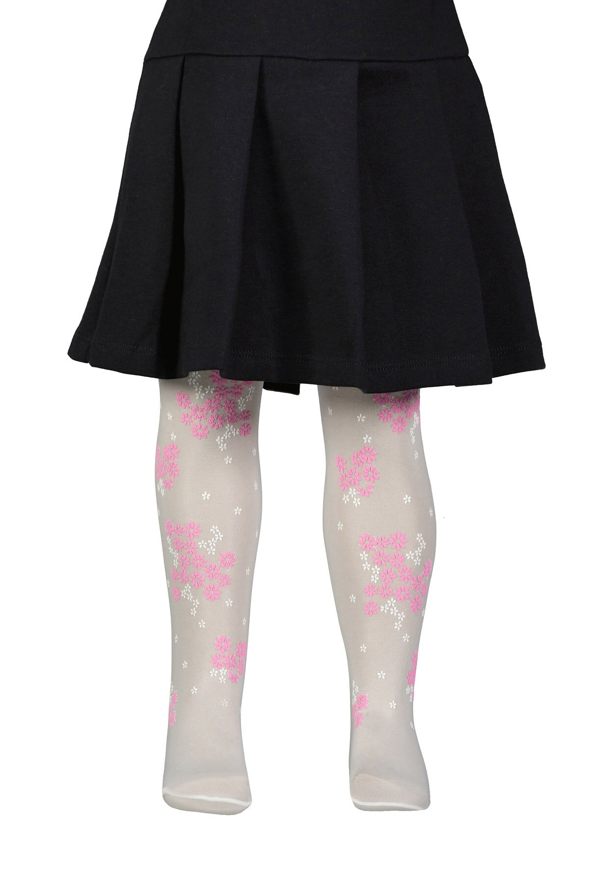 Penti Kız Çocuk Külotlu Çorap PRETTY DOT RIBBON 10