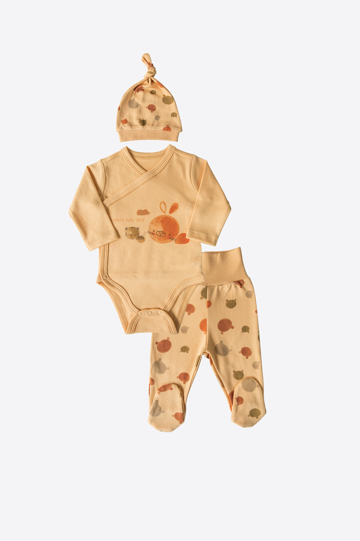 Kitikate Bebek Organik Set 3'lü S17188