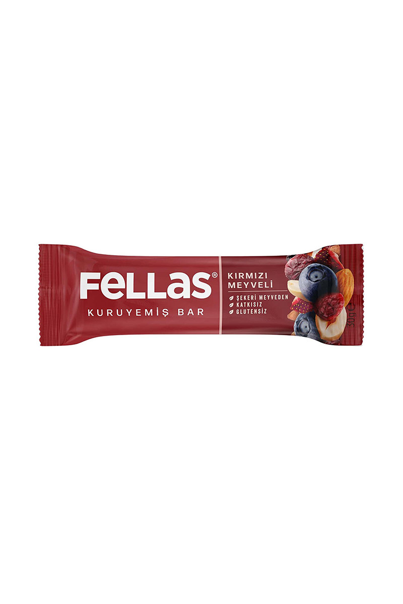 Fellas Kırmızı Meyveli Kuruyemiş Bar 30 G
