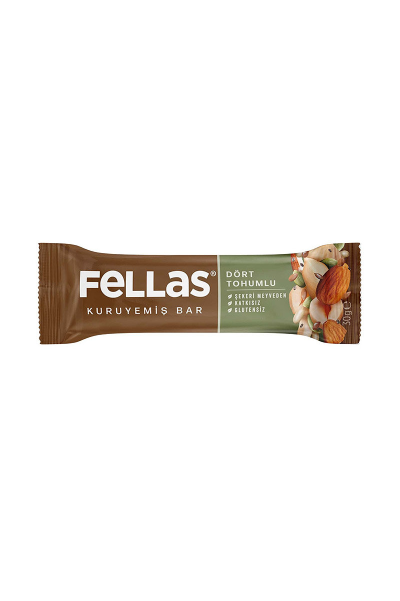 Fellas Dört Tohumlu Kuruyemiş Bar 30 G