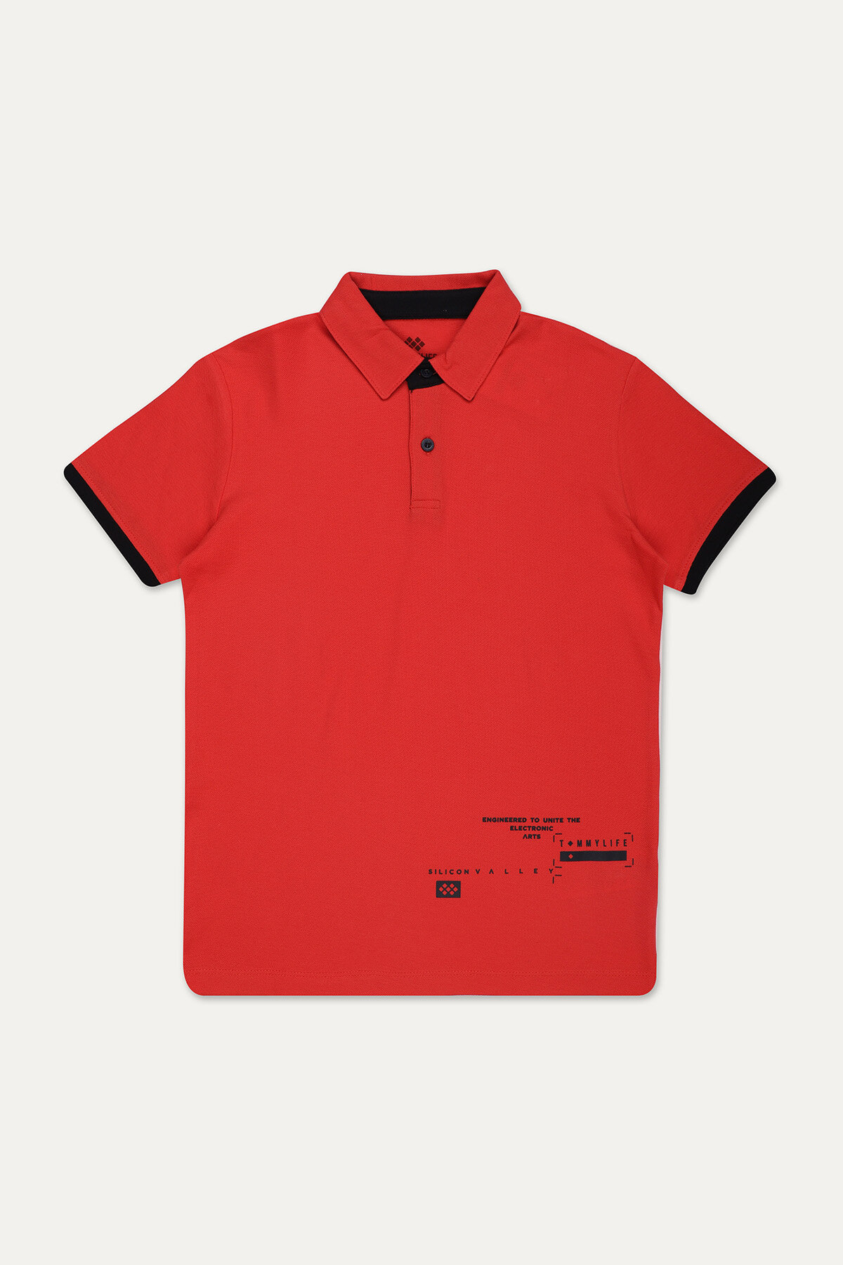 Tommy Life Erkek Çocuk Polo Yaka Tişört T15EG-11203_01