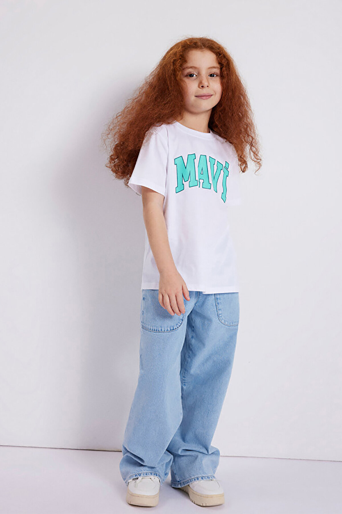 Mavi Kız Çocuk Tshırt M7610109-620