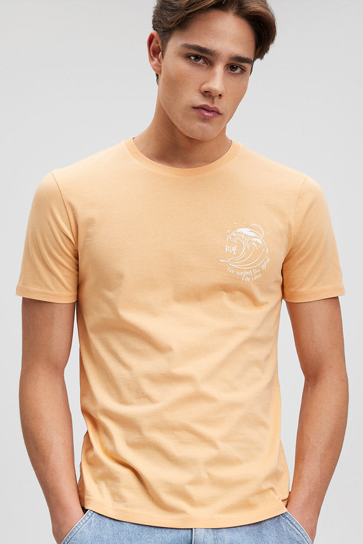 Mavi Erkek Tişört M0611899-71394