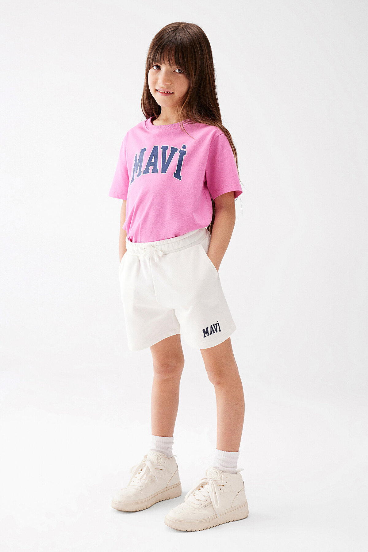 Mavi Kız Çocuk Şort M7410002-70057