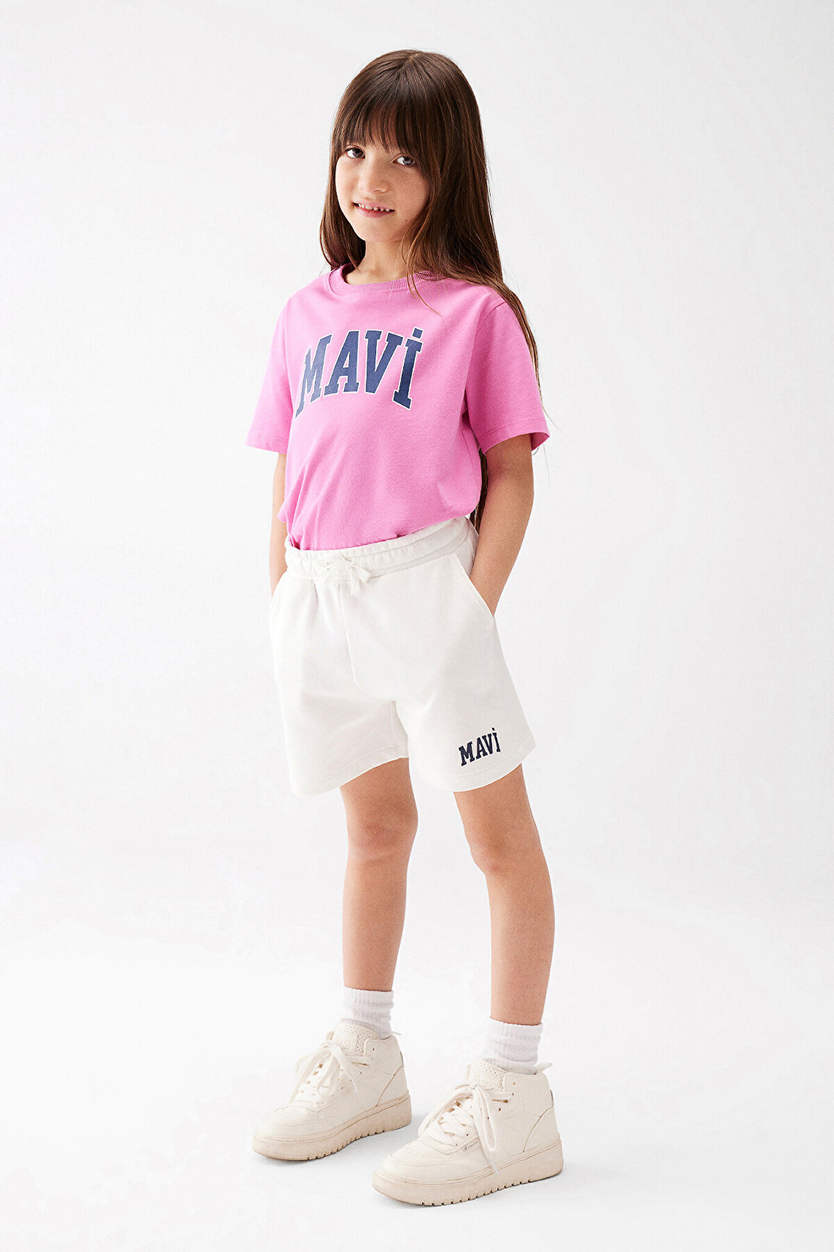 Mavi Kız Çocuk Şort M7410002-70057