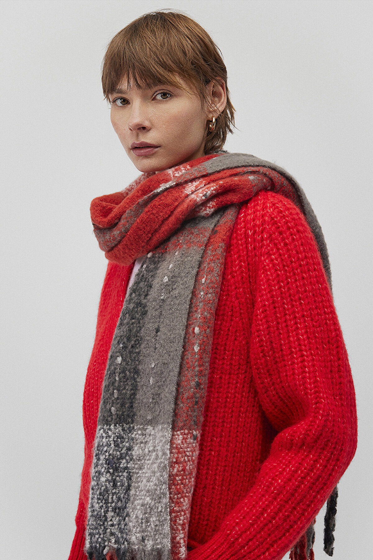 Mavi Kadın Atkı M1910697