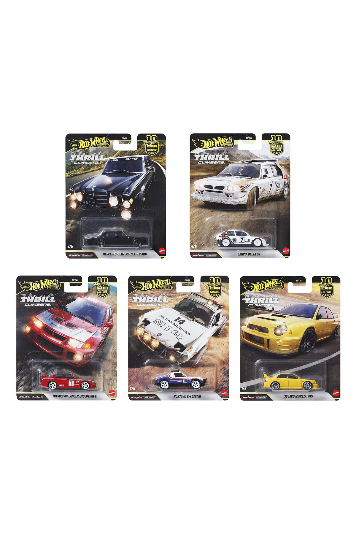 Hot Wheels Car Culture FPY86-979Q 5'li Set