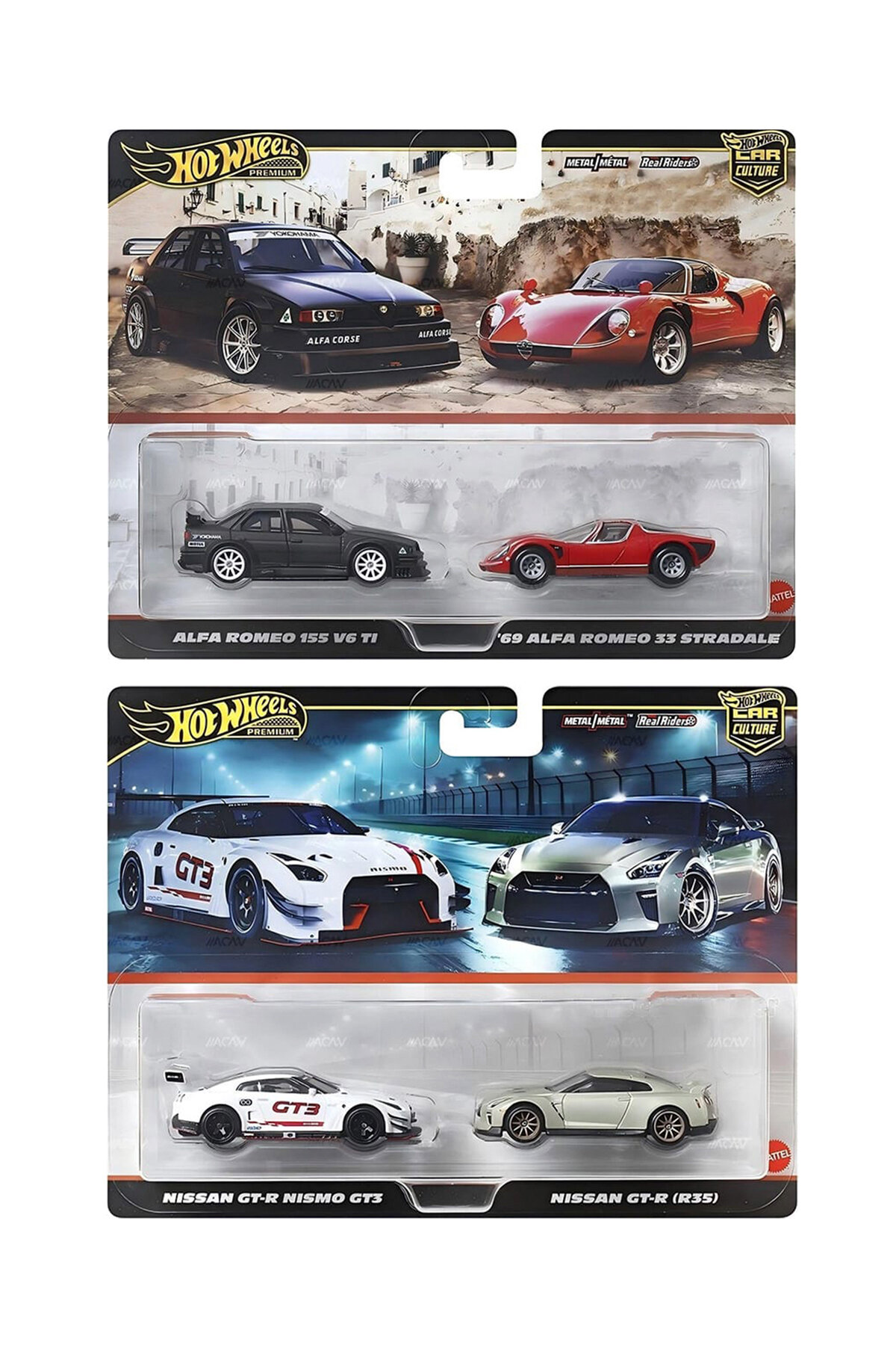 Hot Wheels Premium Car Culture HBL96-976R 2x2'li Paket