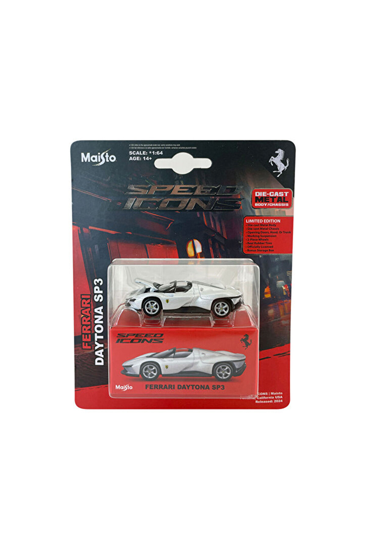 Maisto Speed Icons 1:64 Ferrari Daytona SP3 Beyaz