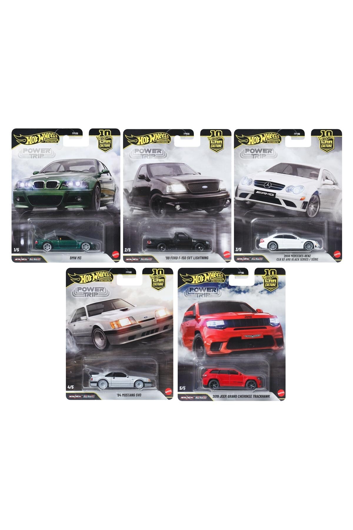 Hot Wheels Premium Car Culture FPY86-976R 5'li Set