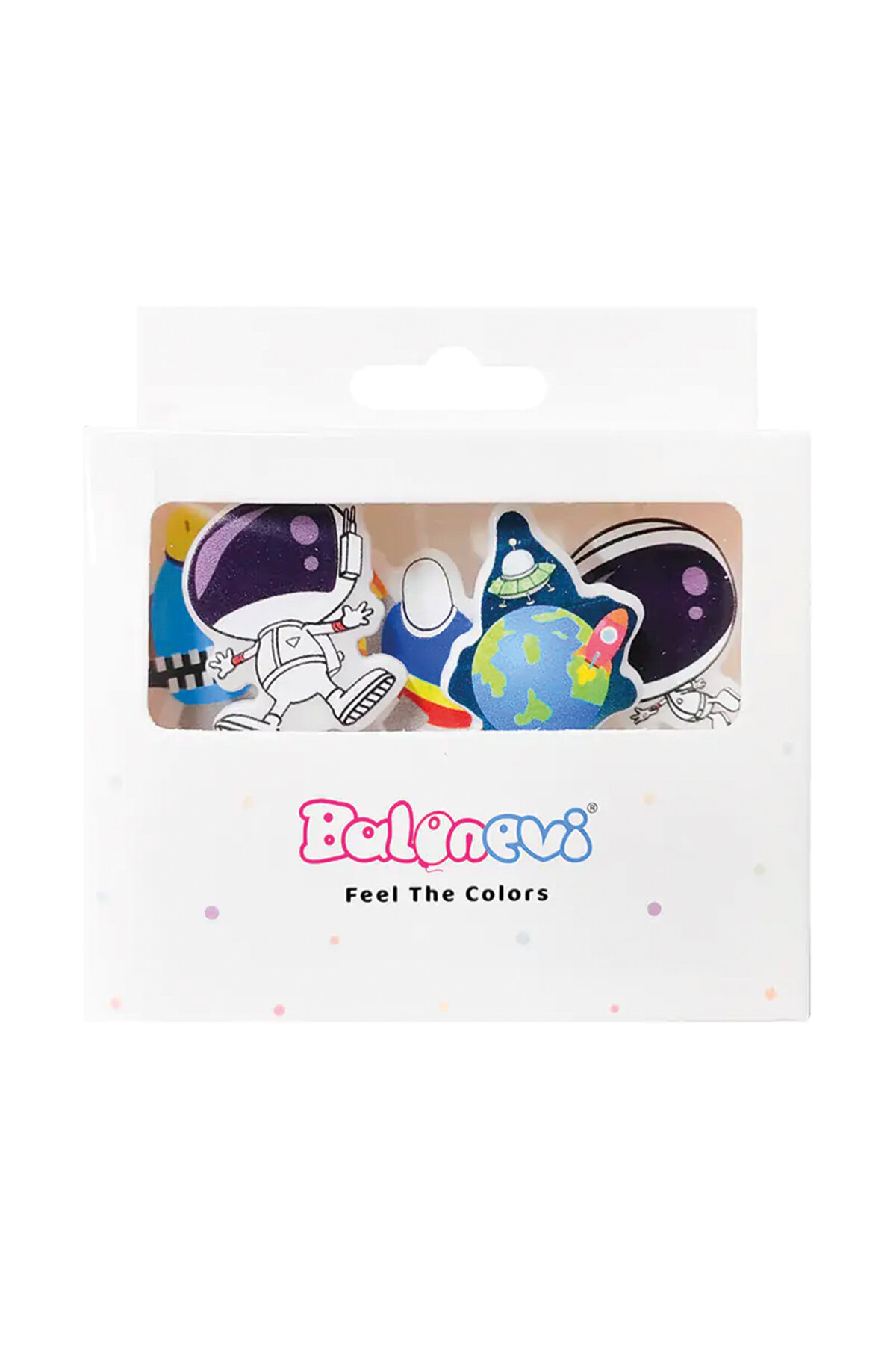 Balonevi Kozmik Galaksi Temalı 5'li Mum