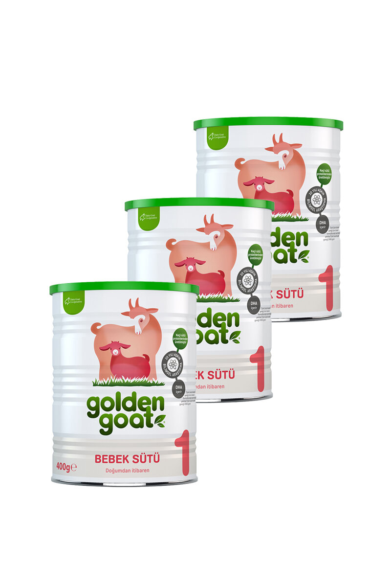 Golden Goat 1 (Keçi) Bebek Sütü 3 x 400 g