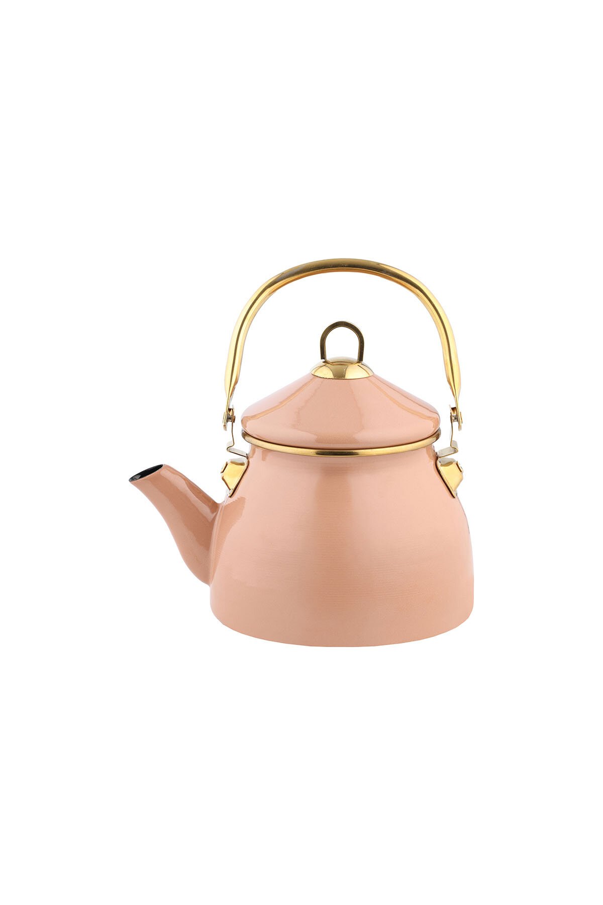 Hometime Emaye Kettle Demlik Cappucino 2 Litre