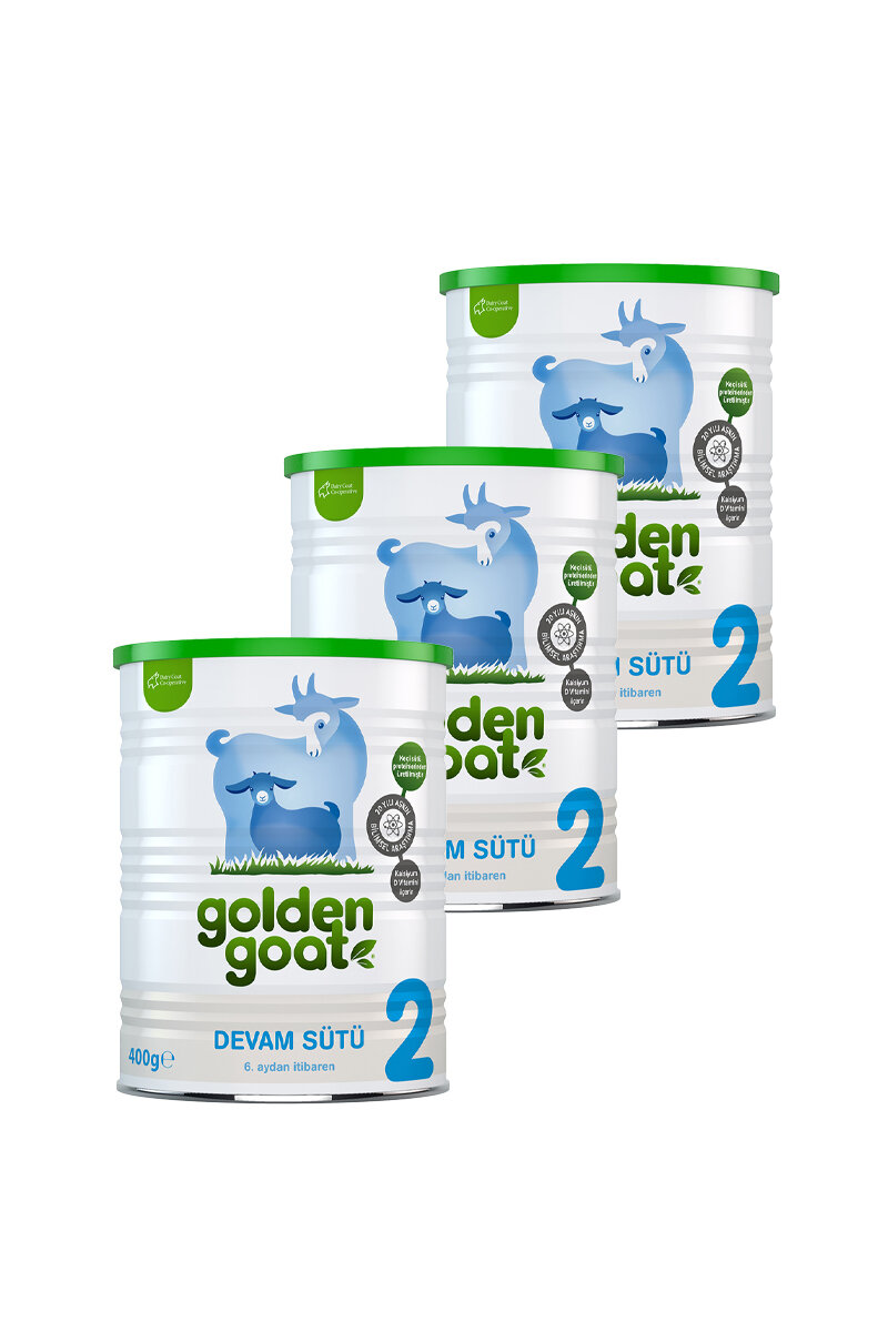 Golden Goat 2 (Keçi) Devam Sütü 3 x 400 g