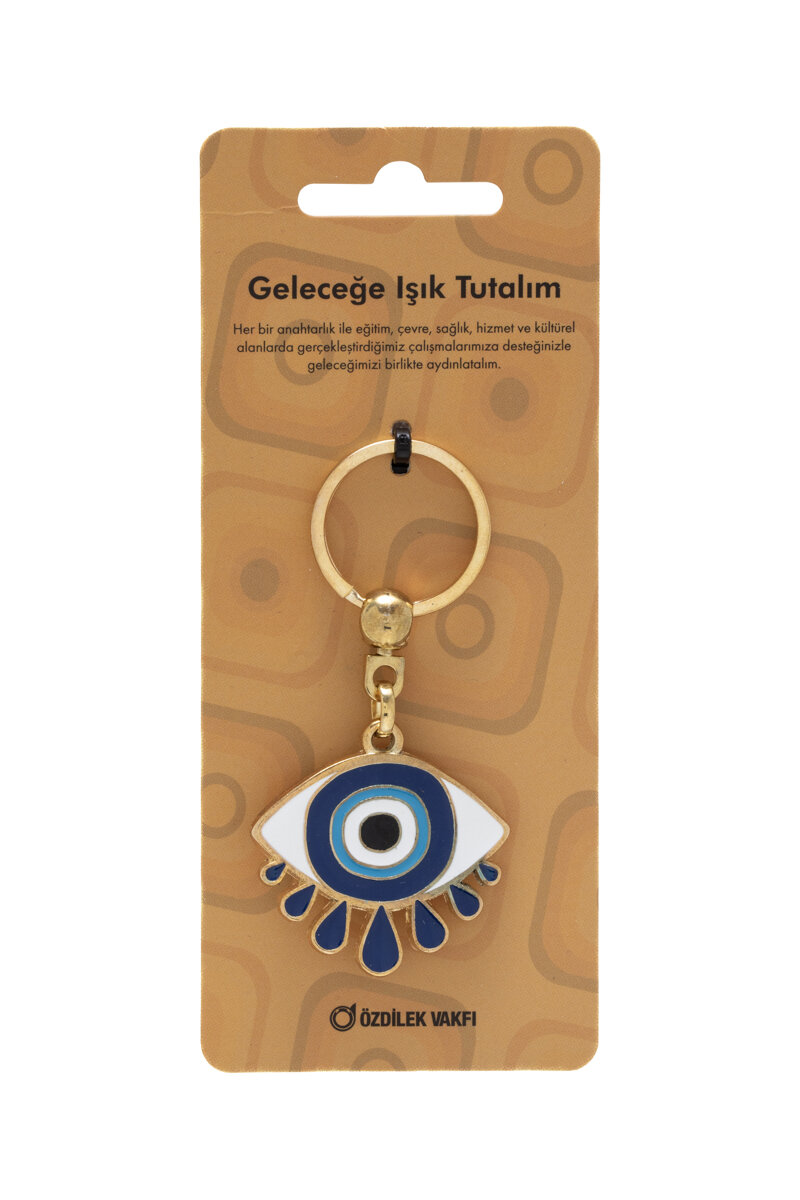 Anahtarlık Metal Tradisyonel Nazar Göz