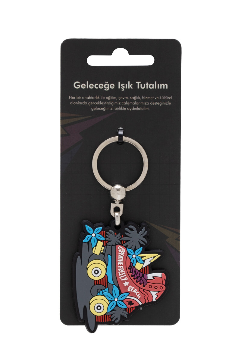 Anahtarlık Silikon Retro Ayakkabı