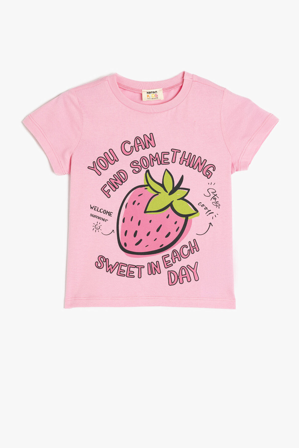 Koton Kız Çocuk Tişört 5SKG10072AK