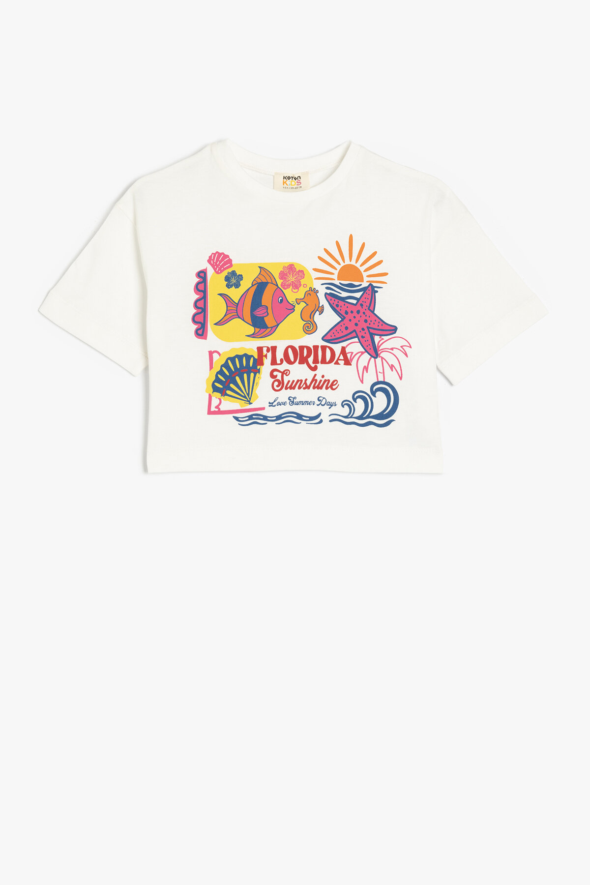 Koton Kız Çocuk Tişört 5SKG10152AK