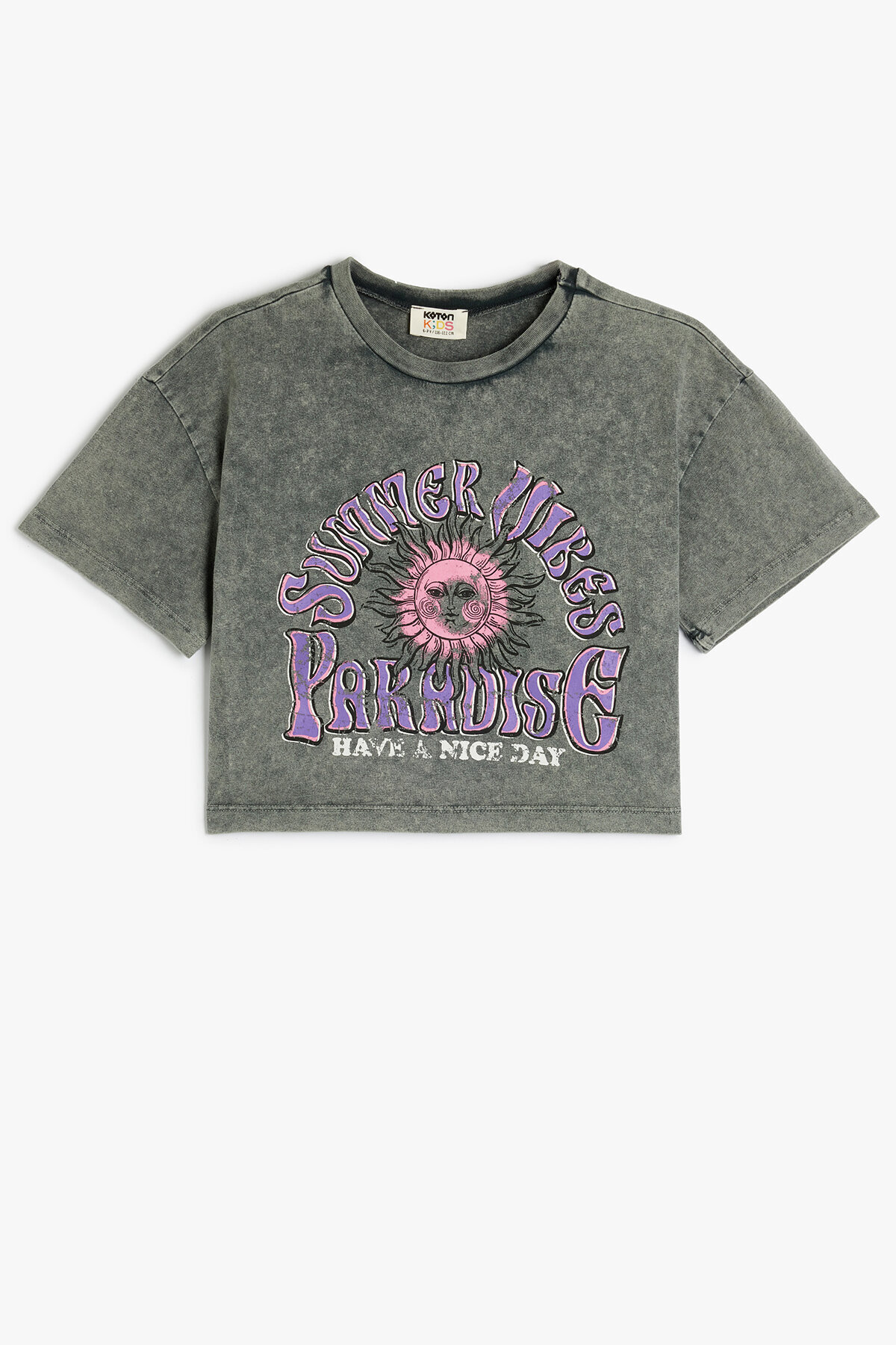 Koton Kız Çocuk Tişört 5SKG10093AK