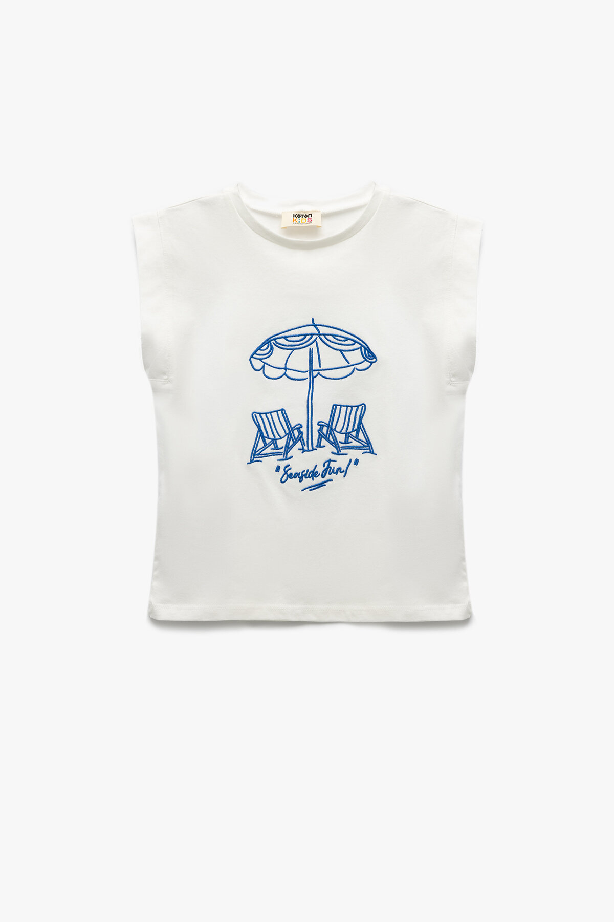 Koton Kız Çocuk Tişört 5SKG10163AK