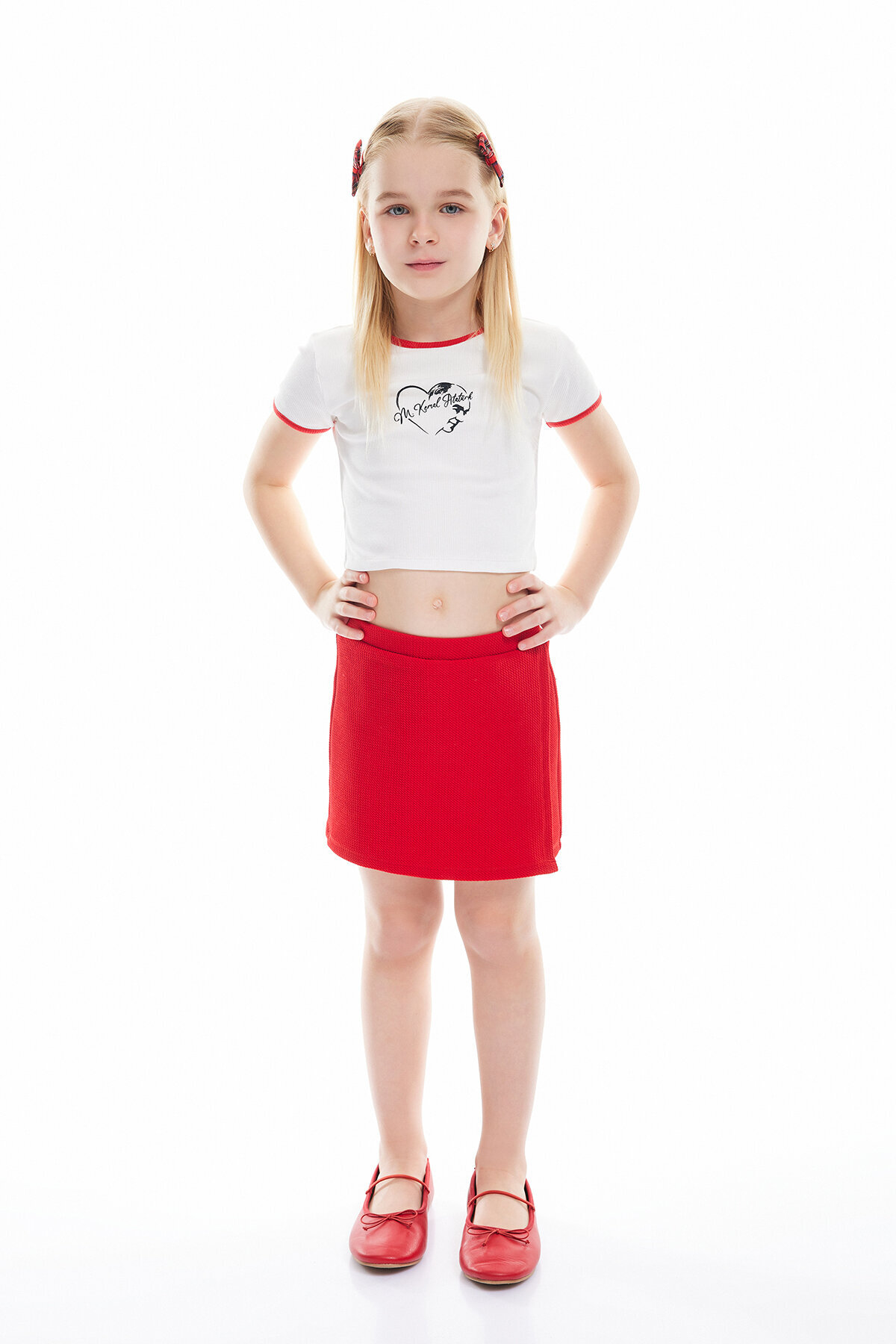 Koton Kız Çocuk Şort 5SKG40015AK