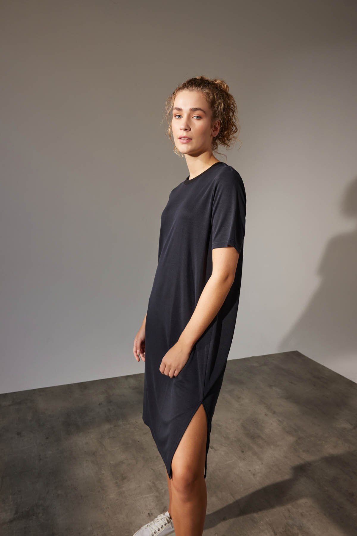 Hays Kadın Yırtmaç Detaylı Elbise 36352SYH