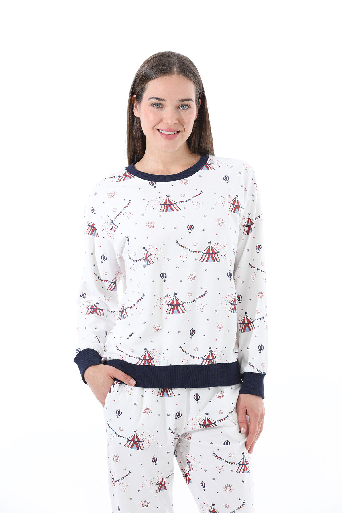 Hays Kadın Pijama Takımı 62134TKM.KRMZ