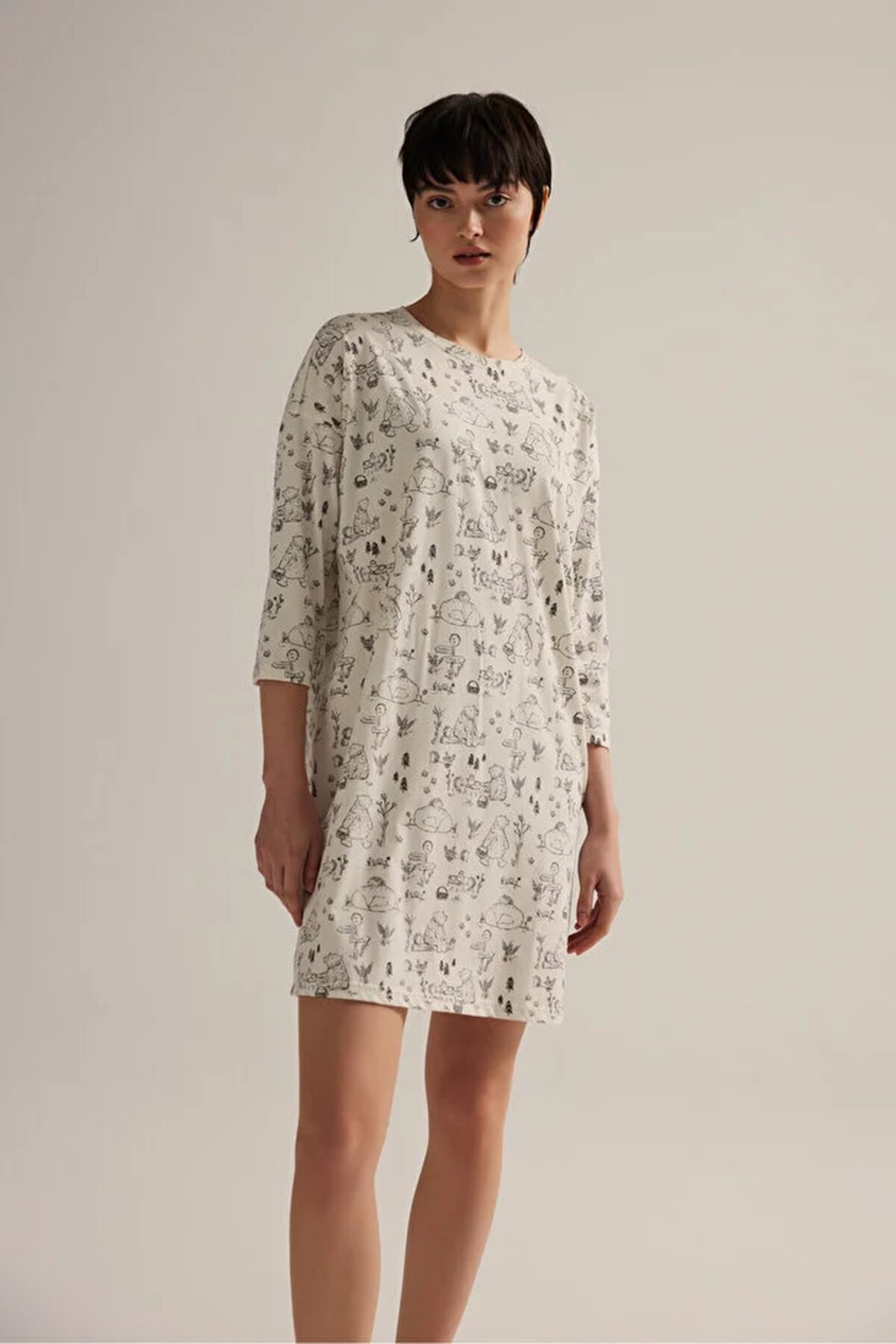 Hays Kadın Gecelik 62184GCL.GRI