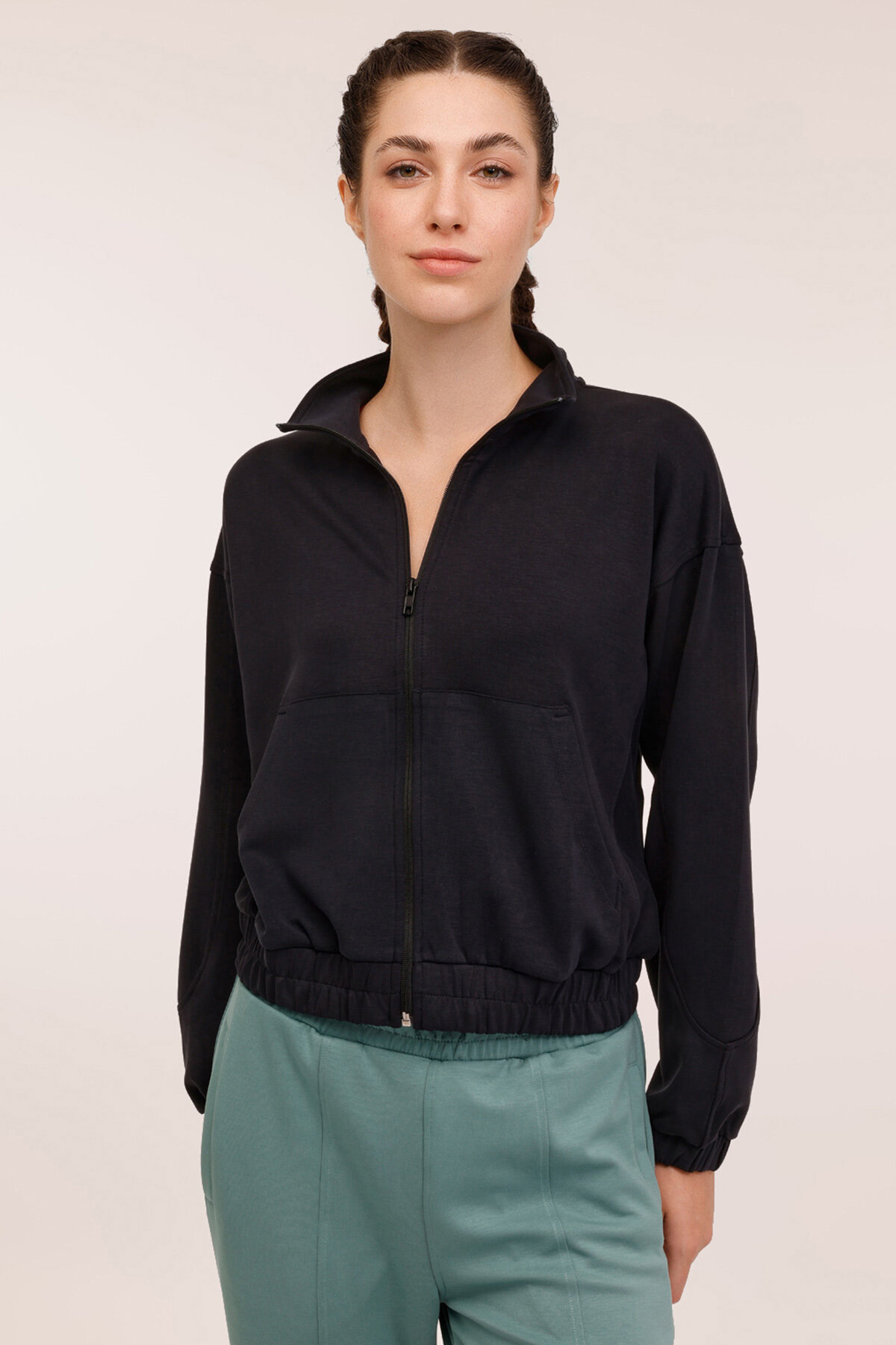 Lumberjack Kadın Sweatshirt TESSA 18MS411 SIYAH