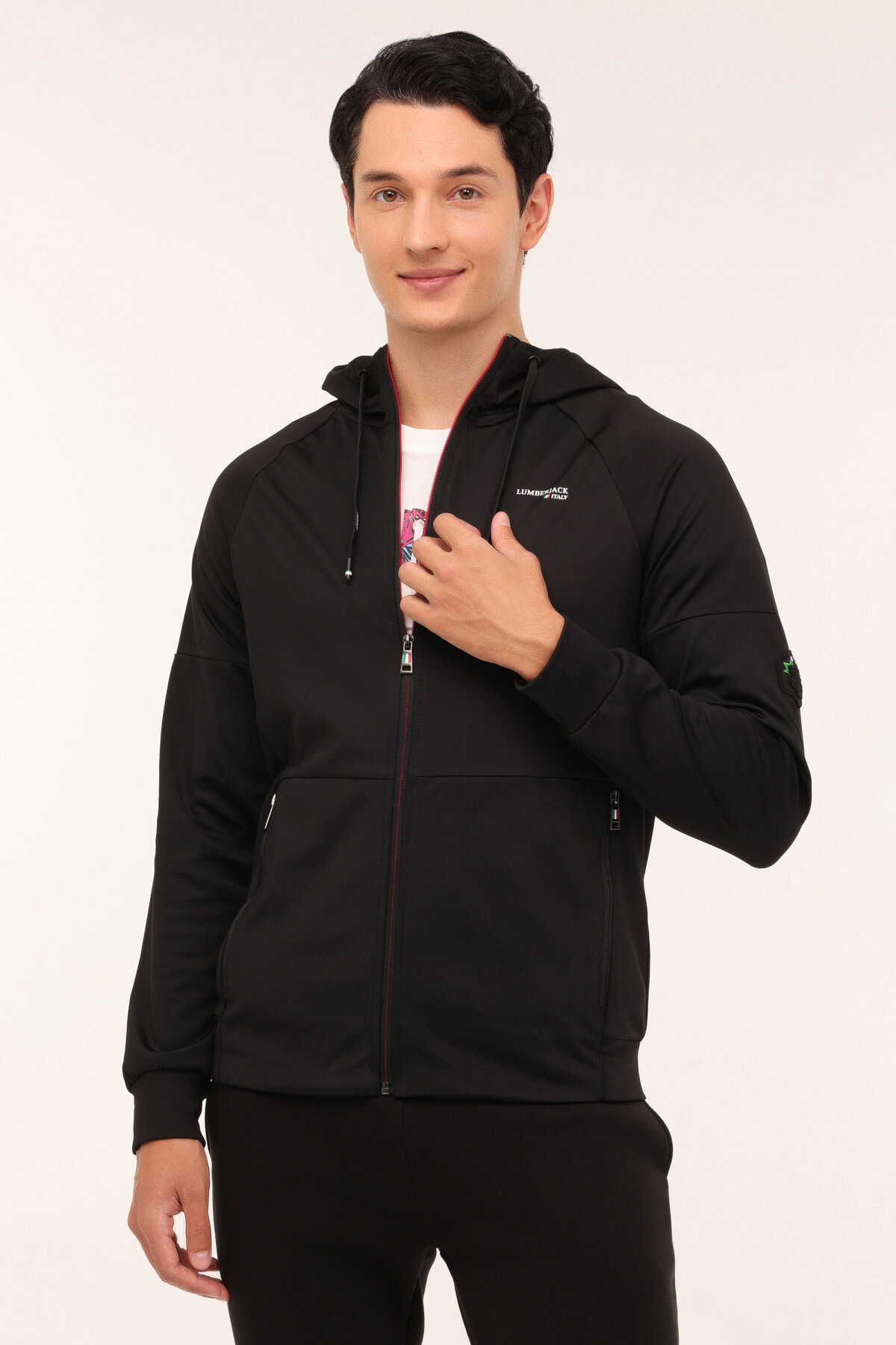 Lumberjack Erkek Sweatshirt RENATO-CB 18SD1155 SIYAH