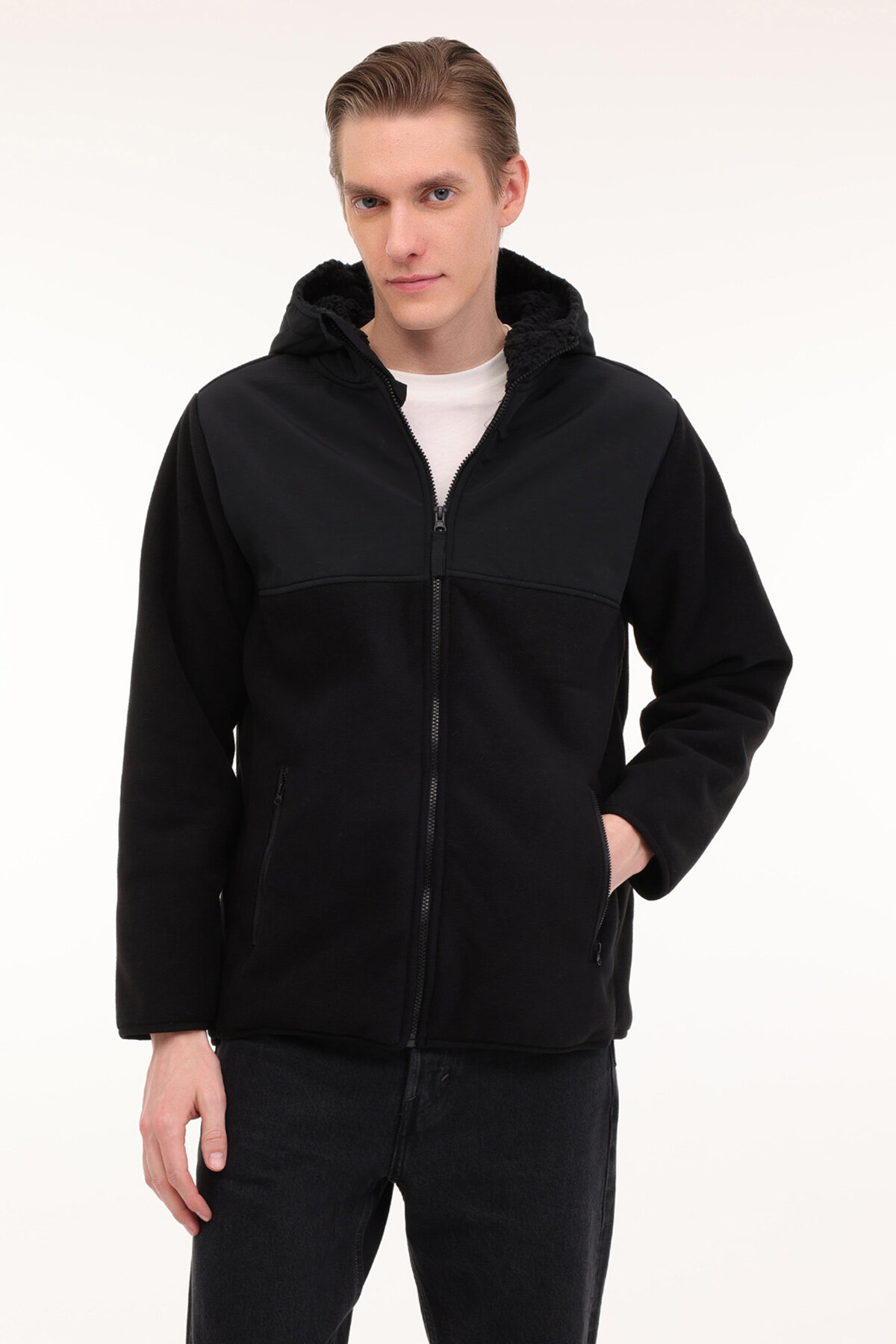 Lotto Erkek Polar EDOS FZ Polar SIYAH