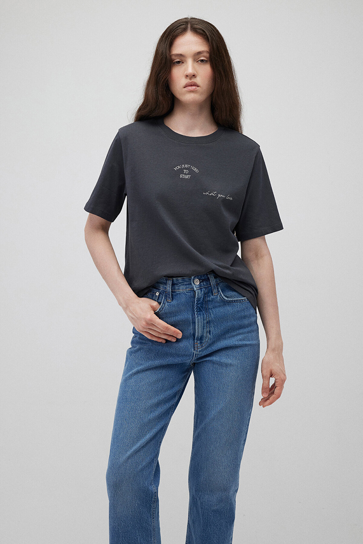 Mavi Kadın Tişört M1612597-70087