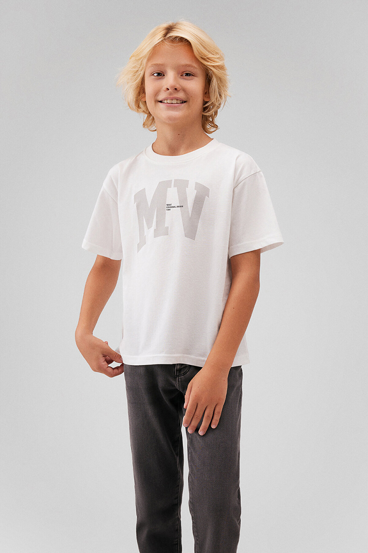 Mavi Erkek Çocuk Tişört M6610213-70057