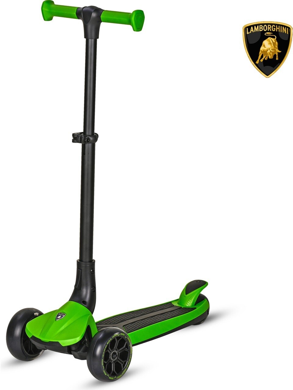 Lamborghini Yeşil Scooter Işıklı Tekerlek LB2005