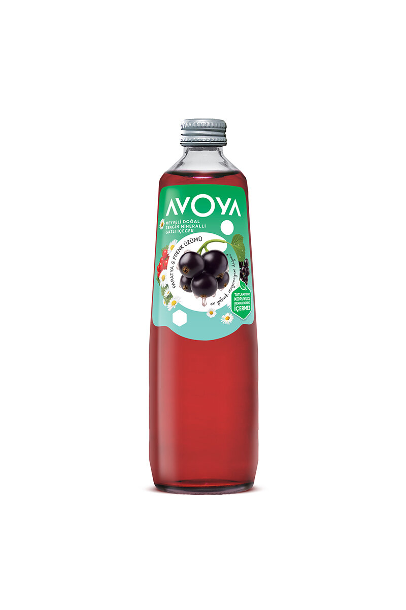 Avoya Frenk Üzümü Ve Papatya Aromalı Maden Suyu 750 ml