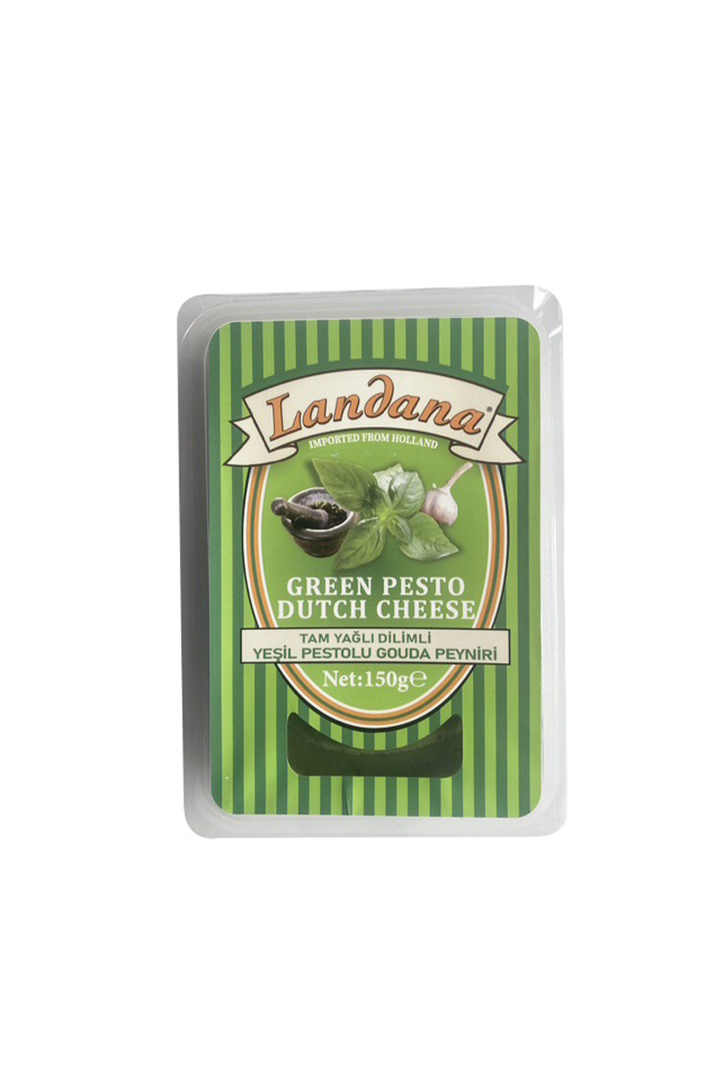 Landana Dilimli Yeşil Fesleğenli Gouda Peyniri 150 G