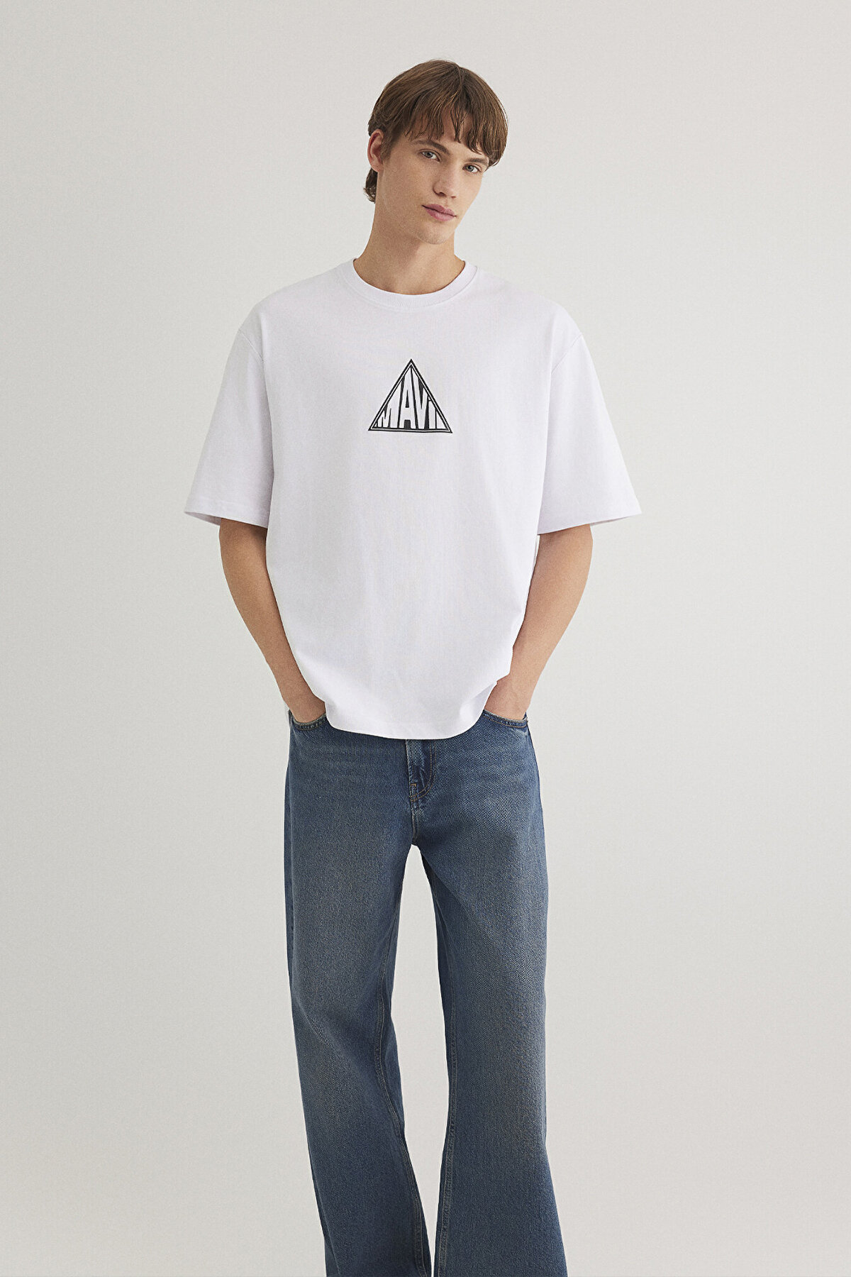 Mavi Erkek Tişört M0612524-620