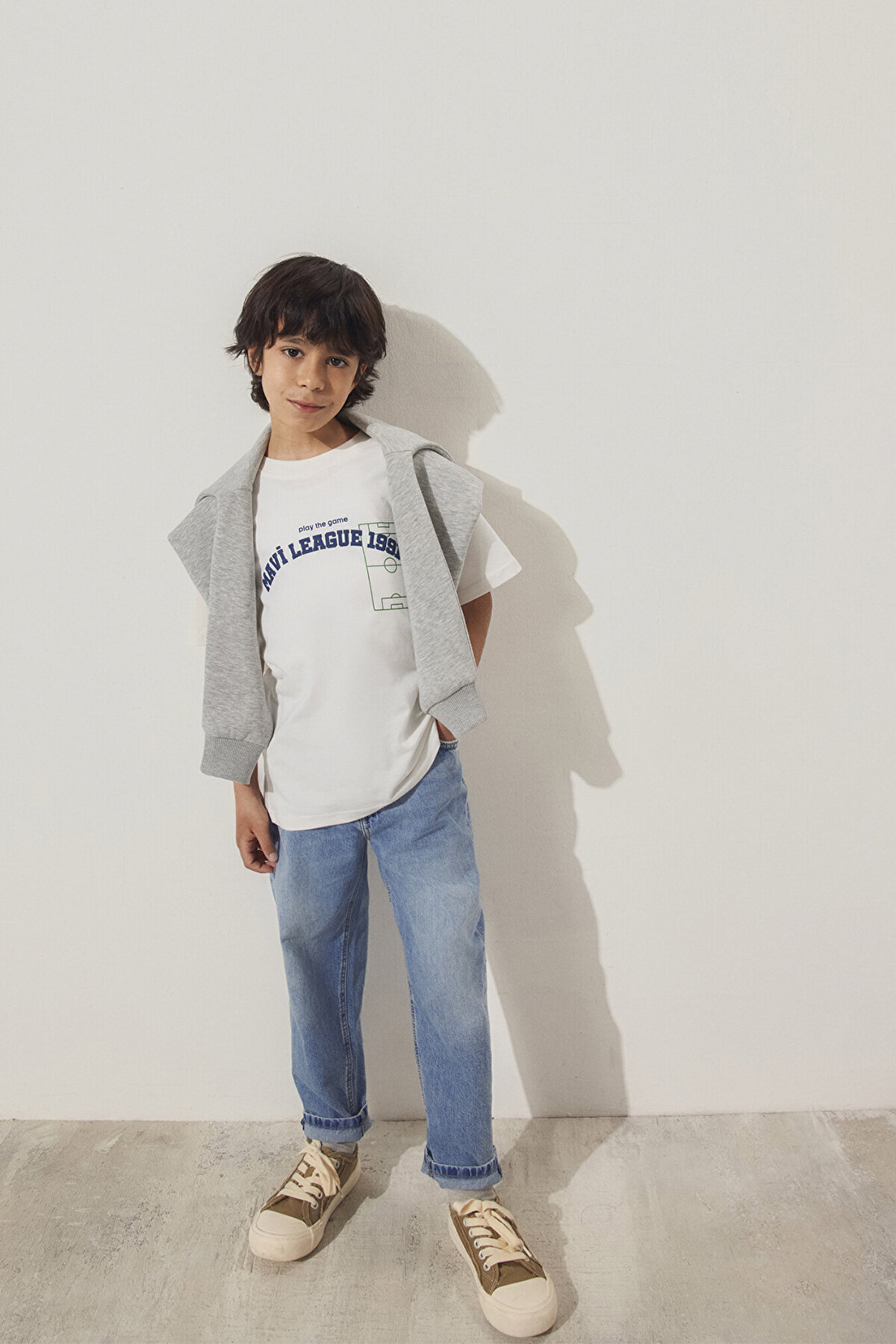 Mavi Erkek Çocuk Tişört M6610323-70057