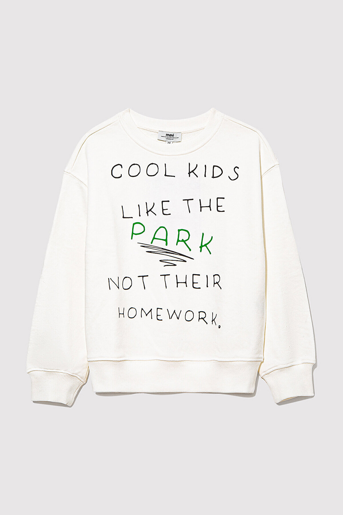 Mavi Kız Çocuk Sweatshırt M7S10094-70057