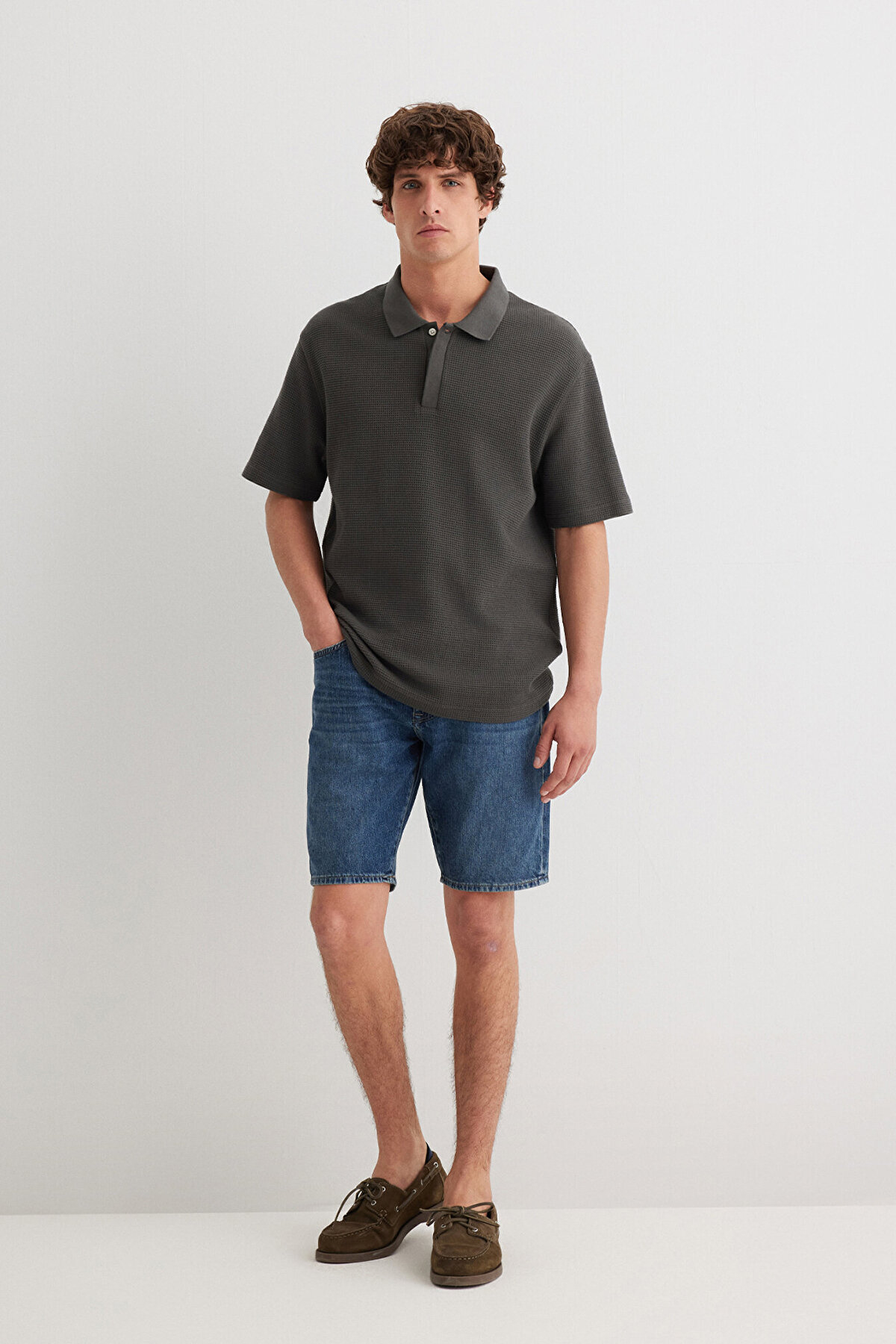 Mavi Erkek Kot Şort M0412607-89929