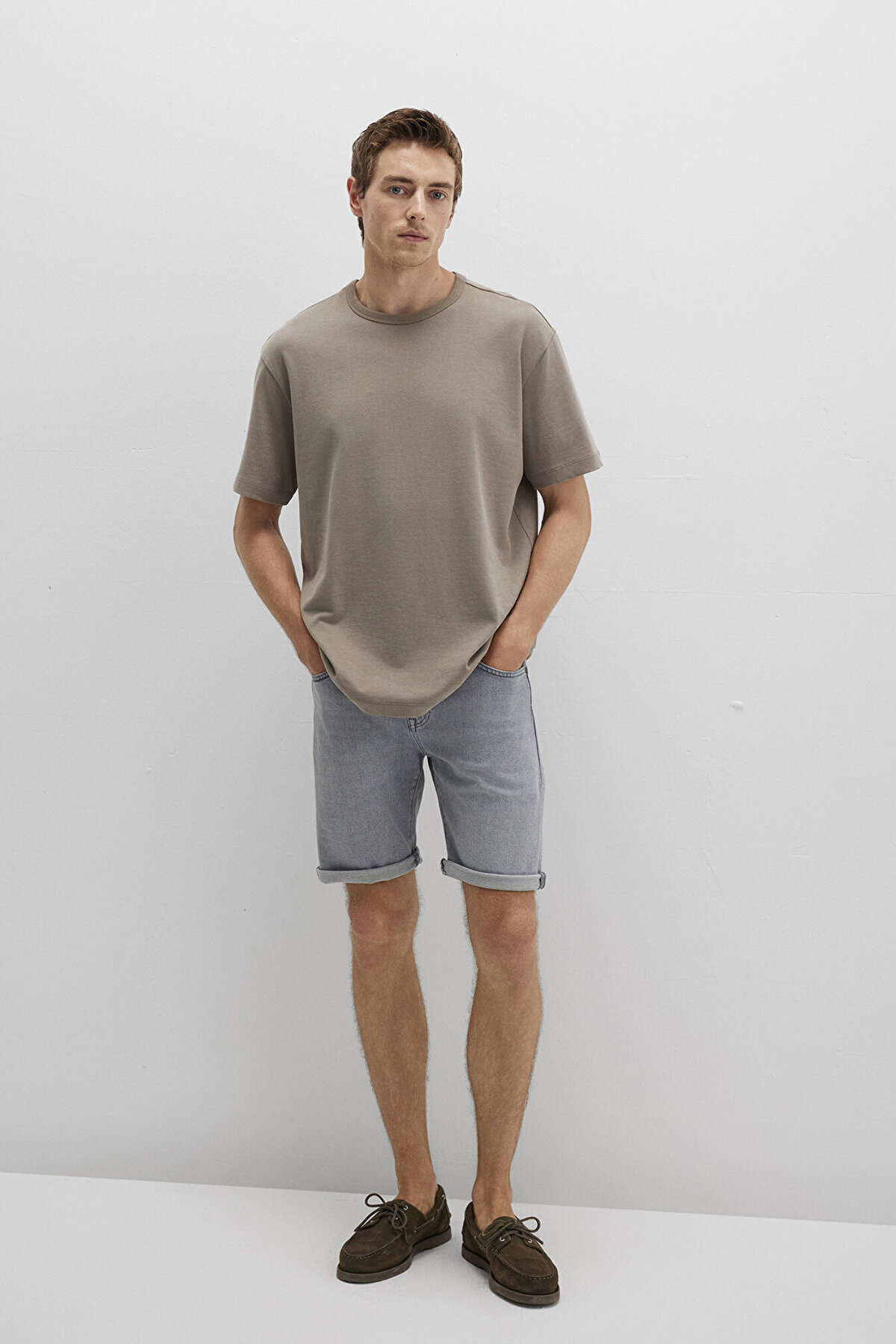 Mavi Erkek Kot Şort M0418489820