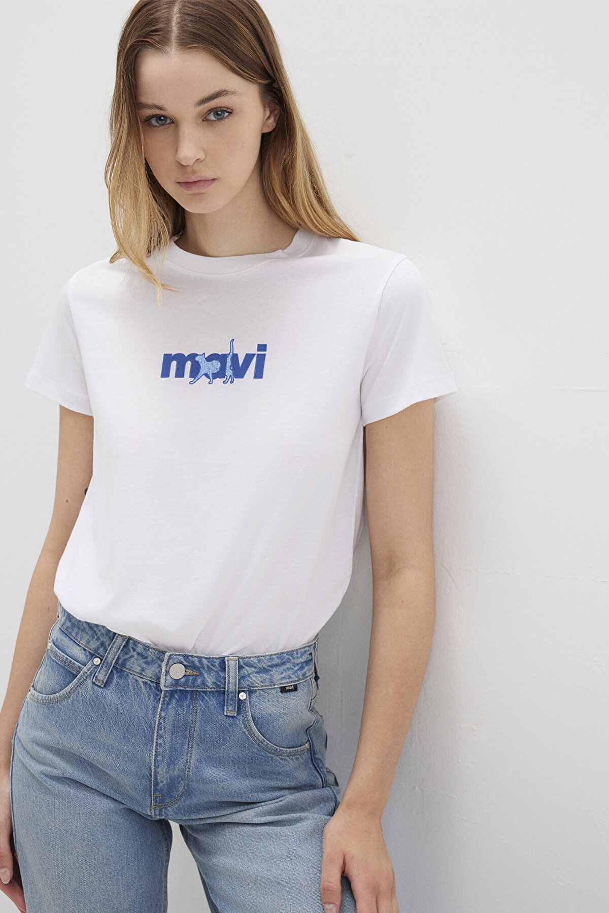 Mavi Kadın Tişört M1613287-620